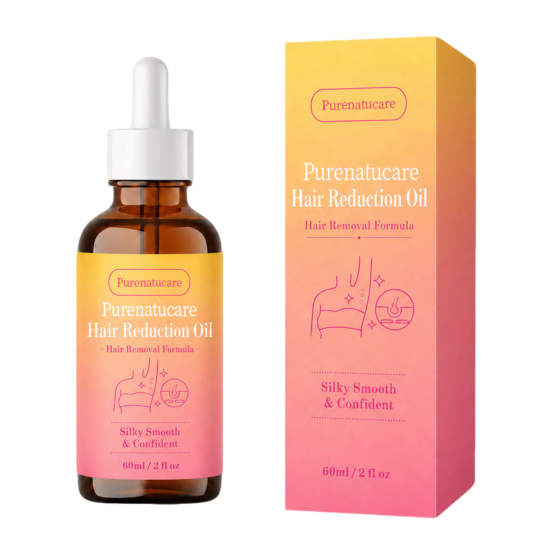 🔥LAST DAY 60% OFF PURENATUCARE Hair Reduction Oil 60 ml – Permanent Hair Removal Oil