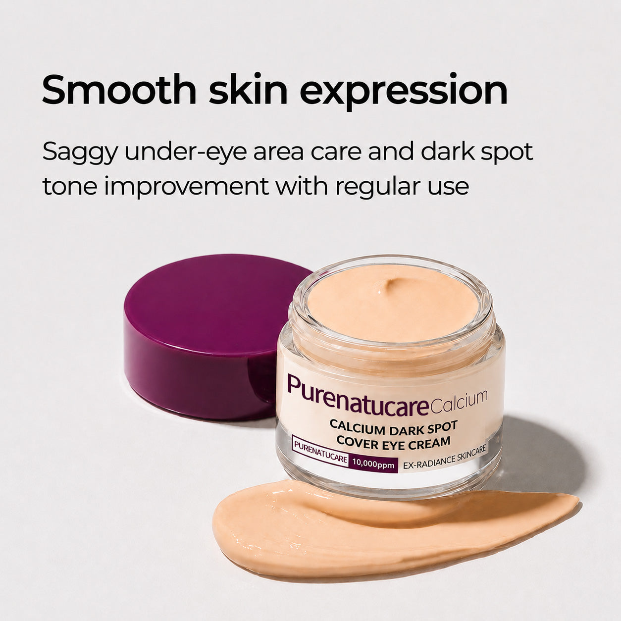 🔥LAST DAY 50% OFF!!Purenatucare Korean Calcium Dark Spot Eye Cream