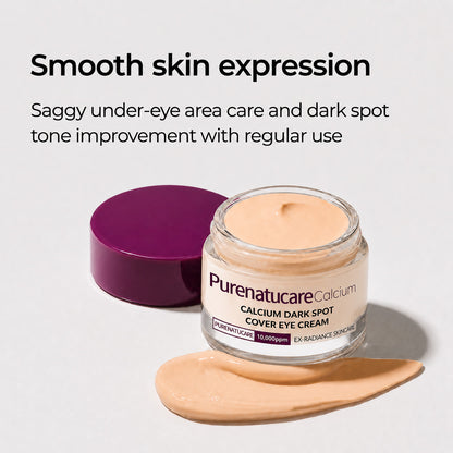 🔥LAST DAY 50% OFF!!Purenatucare Korean Calcium Dark Spot Eye Cream